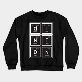 Clinton City | Periodic Table Crewneck Sweatshirt
